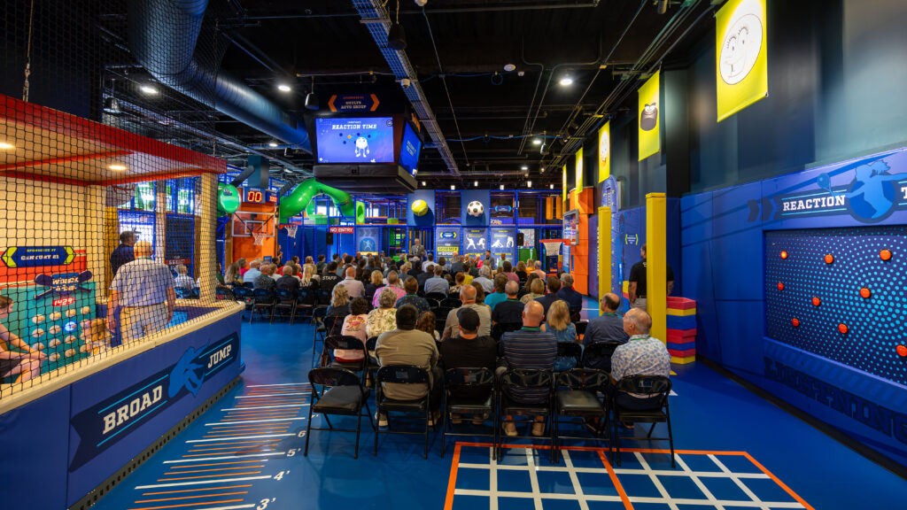 Guests seated in TheZone.