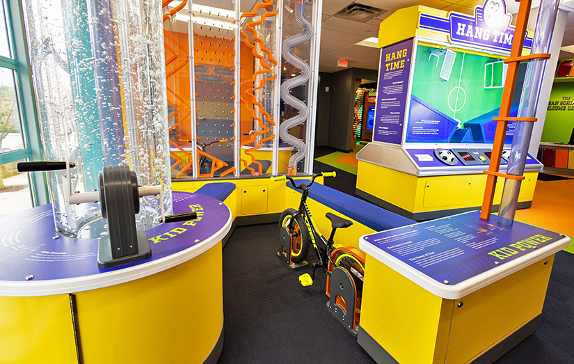 View of the Kid Power activity at TheZone