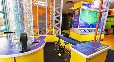 View of the Kid Power activity at TheZone