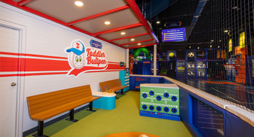 View of the Toddler Bullpen at the Zone