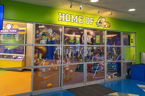 Exterior entrance on the Zone