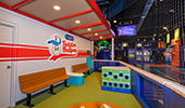 Toddler bullpen area at theZone